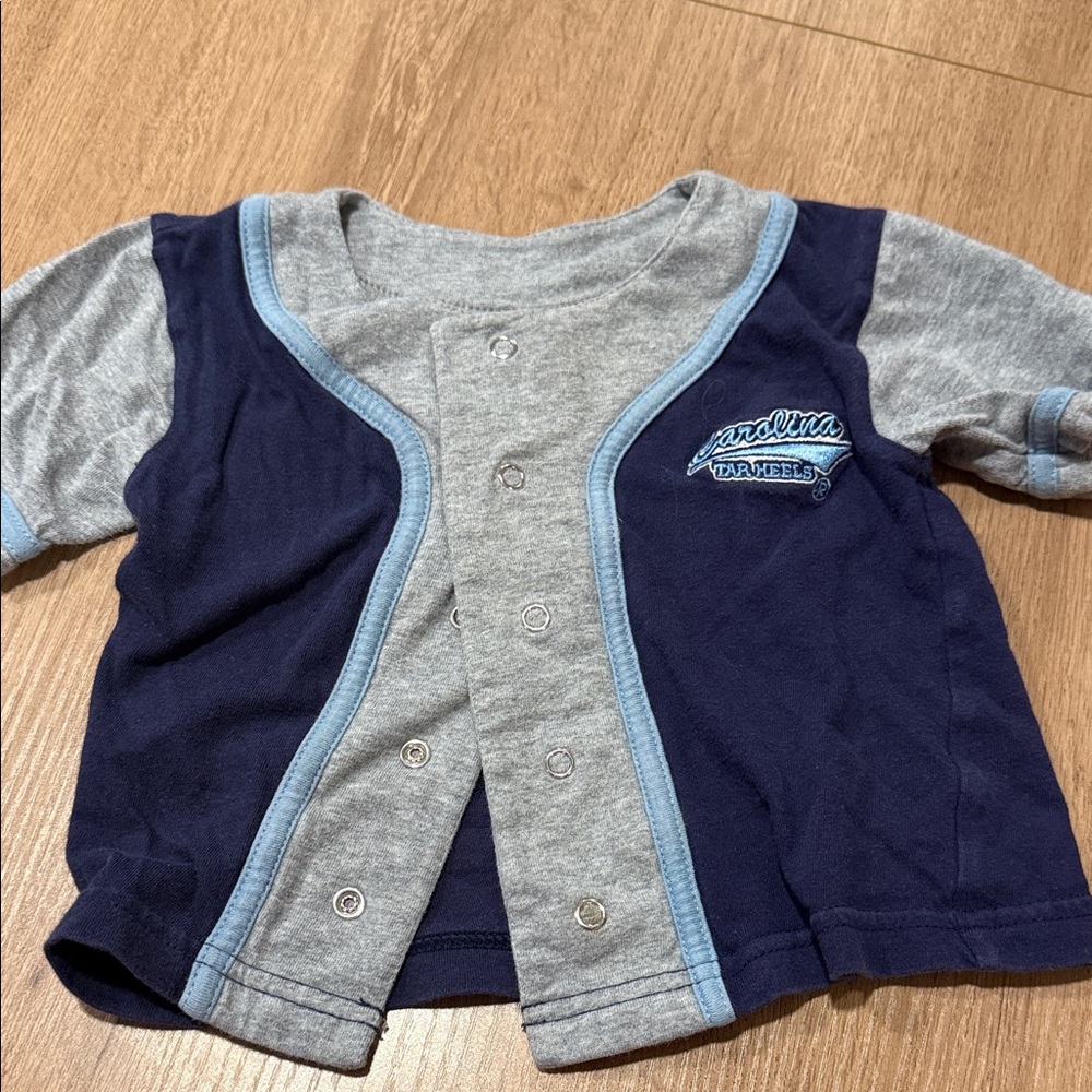 Carolina Tarheels Baby Baseball Jacket